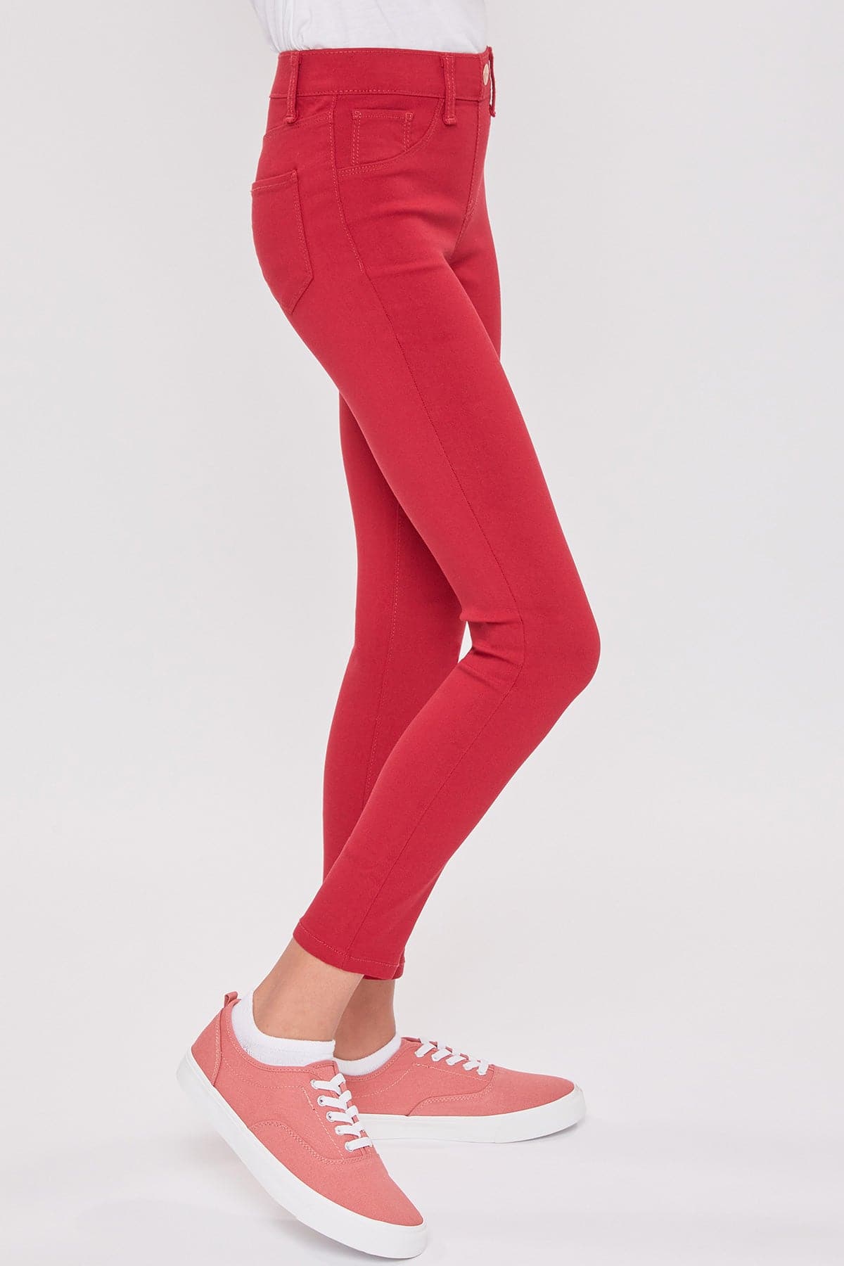 Hyperstretch Skinny Color Pants for Girls