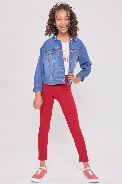 Hyperstretch Skinny Color Pants for Girls