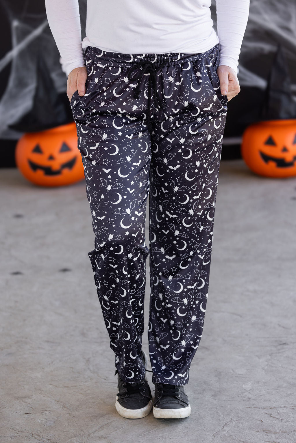 Michelle Mae Lounge Pants - Midnight Bats