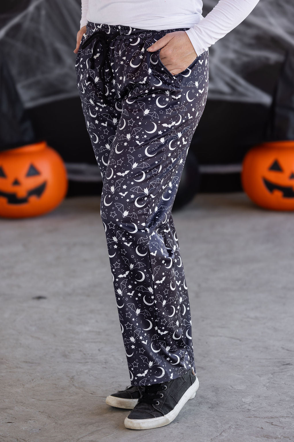 Michelle Mae Lounge Pants - Midnight Bats