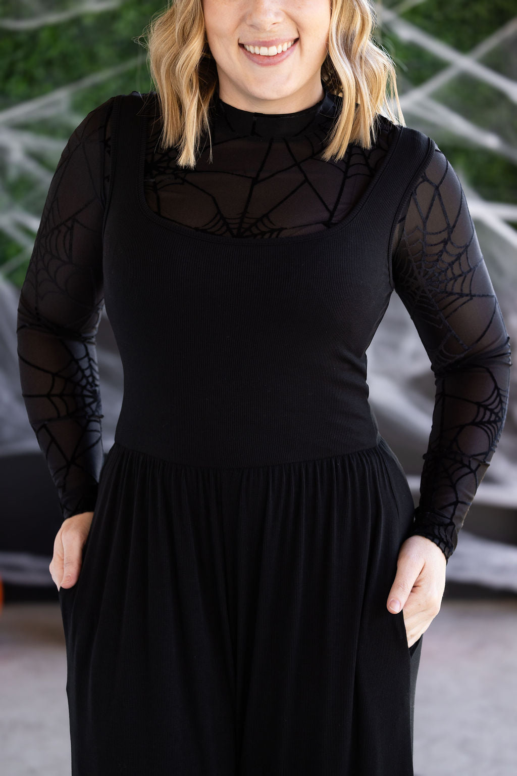 Michelle Mae Paige Jumpsuit  - Black