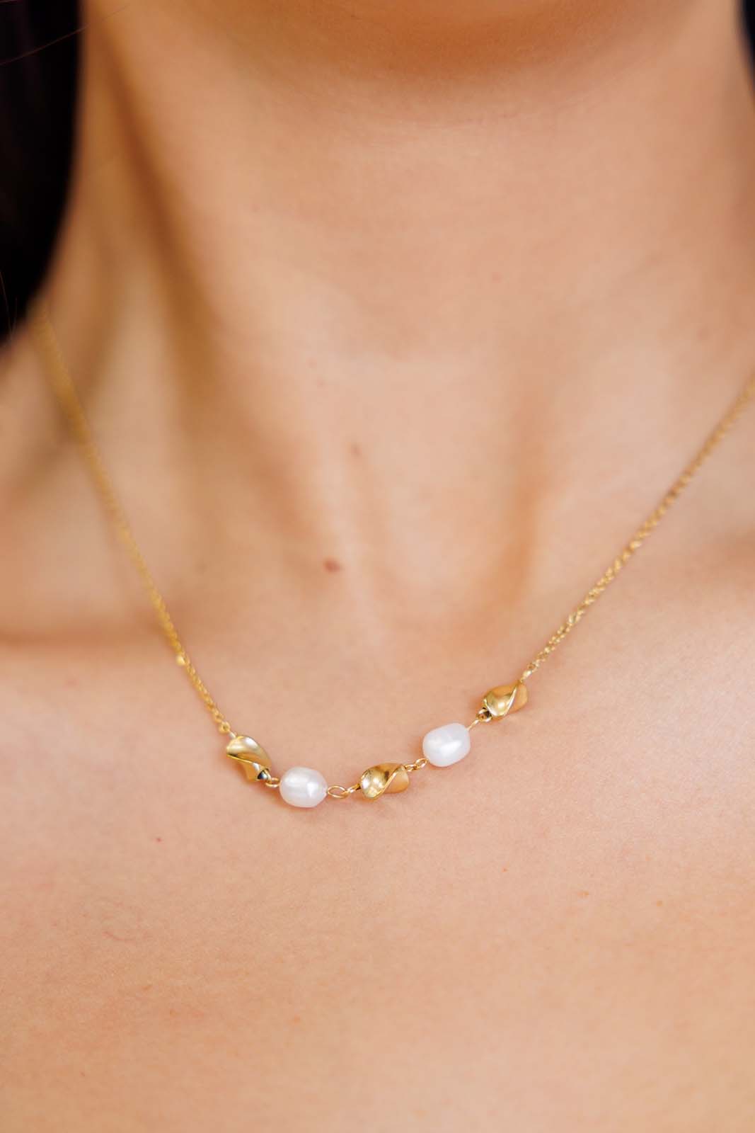 Higher Standards Pearl Necklace