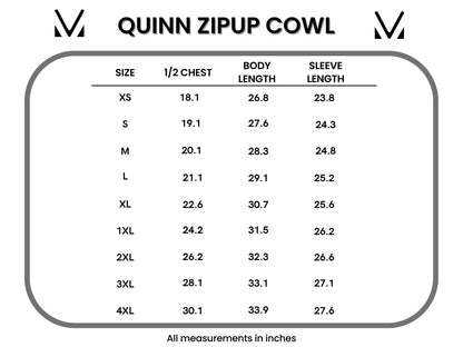 Michelle Mae Quinn ZipUp Cowl - Fern