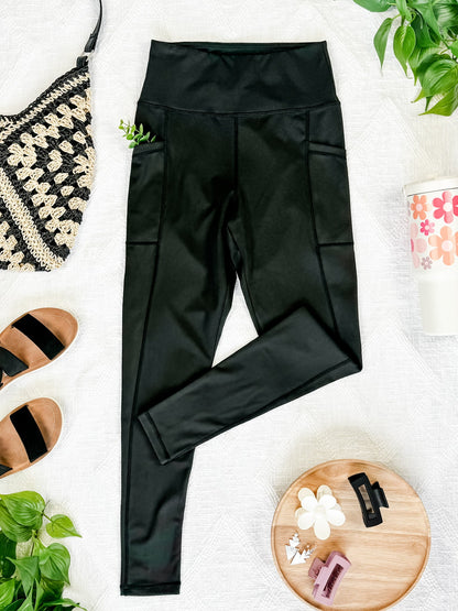 Michelle Mae Athleisure Leggings - Black