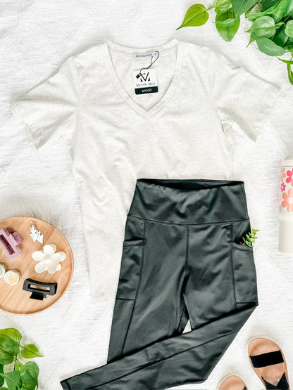 Michelle Mae Athleisure Leggings - Black