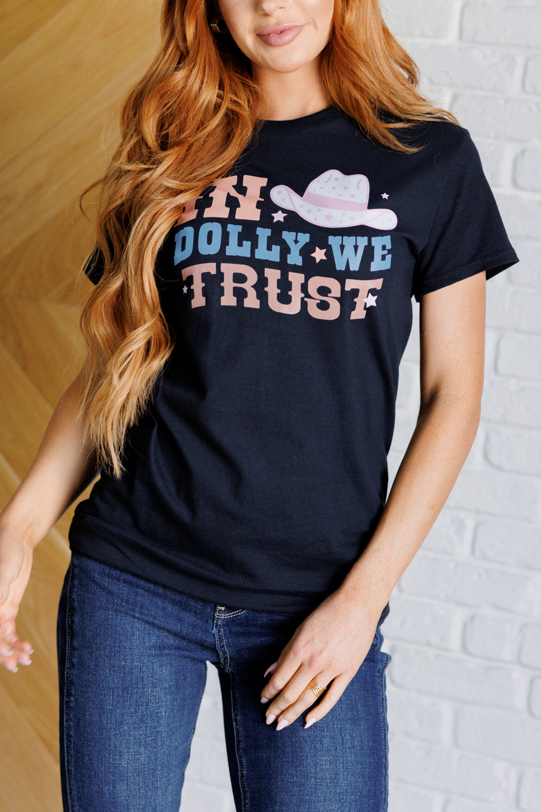 In Dolly We Trust Graphic Tee