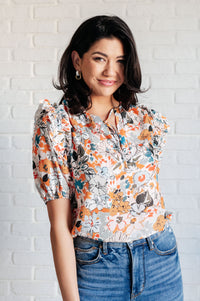 It's Intuitive Floral Blouse