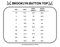 Michelle Mae Brooklyn Button Top - Brick