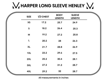 Michelle Mae Harper Long Sleeve Henley - Olive