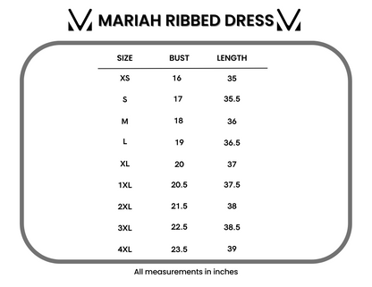 Michelle Mae Mariah Ribbed Dress - Grey Stripes