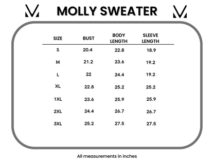 Michelle Mae Molly Sweater - Grey