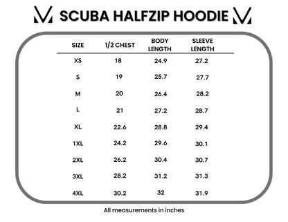 Michelle Mae Scuba HalfZip Hoodie - Coral