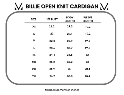 Michelle Mae Billie Open Knit Cardigan - Dusty Rose