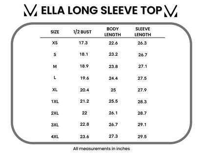 Michelle Mae Ella Long Sleeve Top - Sage