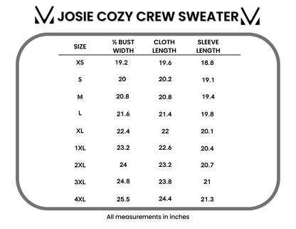 Michelle Mae Josie Cozy Crew Sweater - Sage
