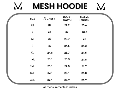 Michelle Mae American Stars Mesh Hoodie