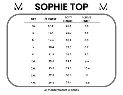 Michelle Mae Sophie Top - Autumn Leaves