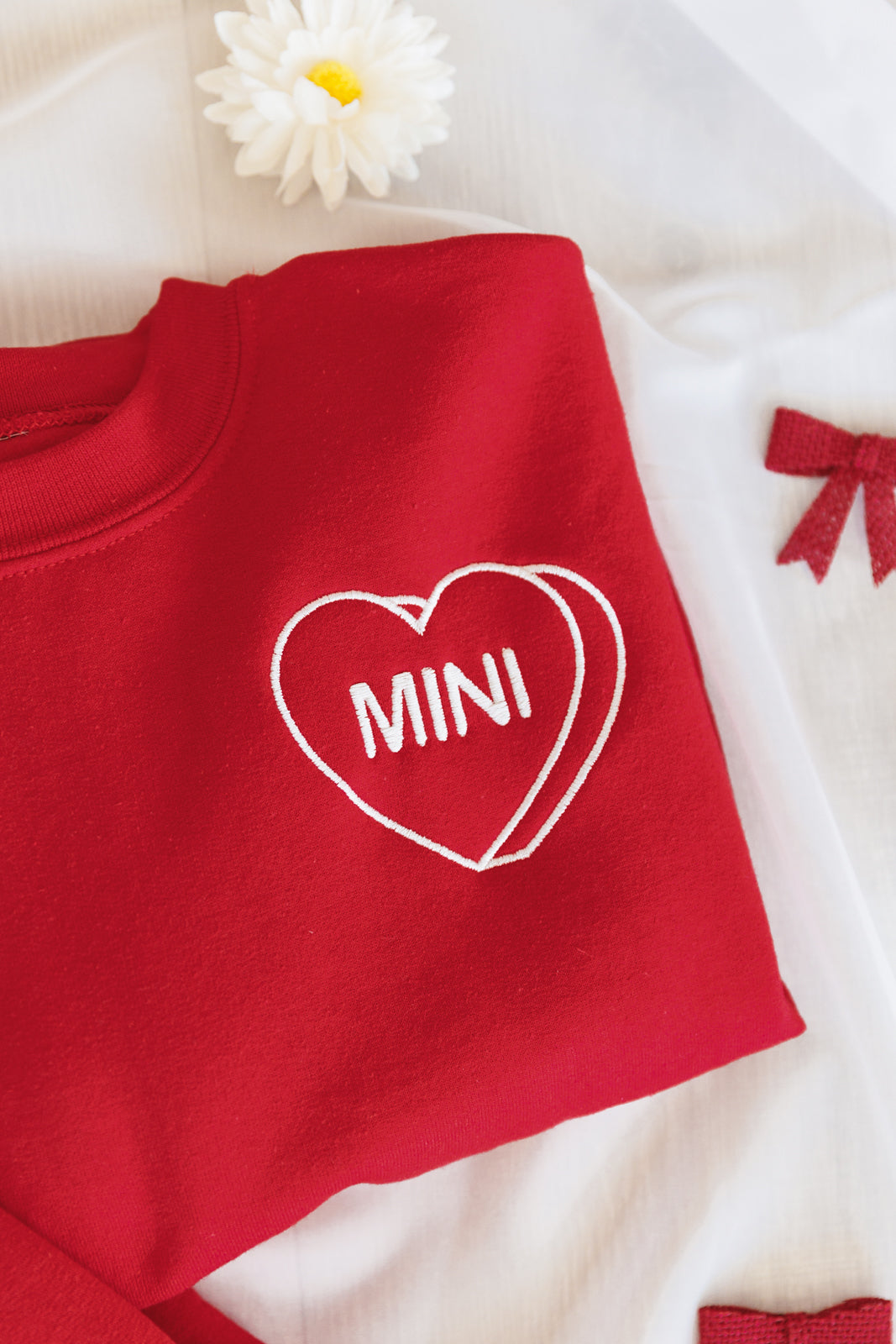 PREORDER- Matching Mini Embroidered Sweatshirt