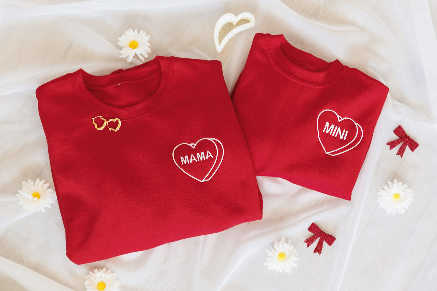 PREORDER- Matching Mama Embroidered Sweatshirt