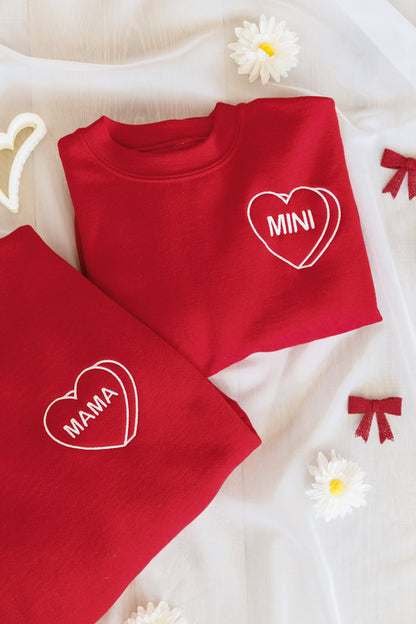 PREORDER- Matching Mini Embroidered Sweatshirt