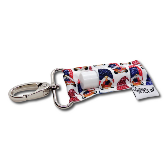 Patriotic Gnomes LippyClip® Lip Balm Holder