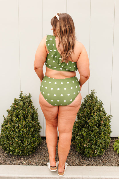 Polka Dot Oasis Swimsuit Bottoms