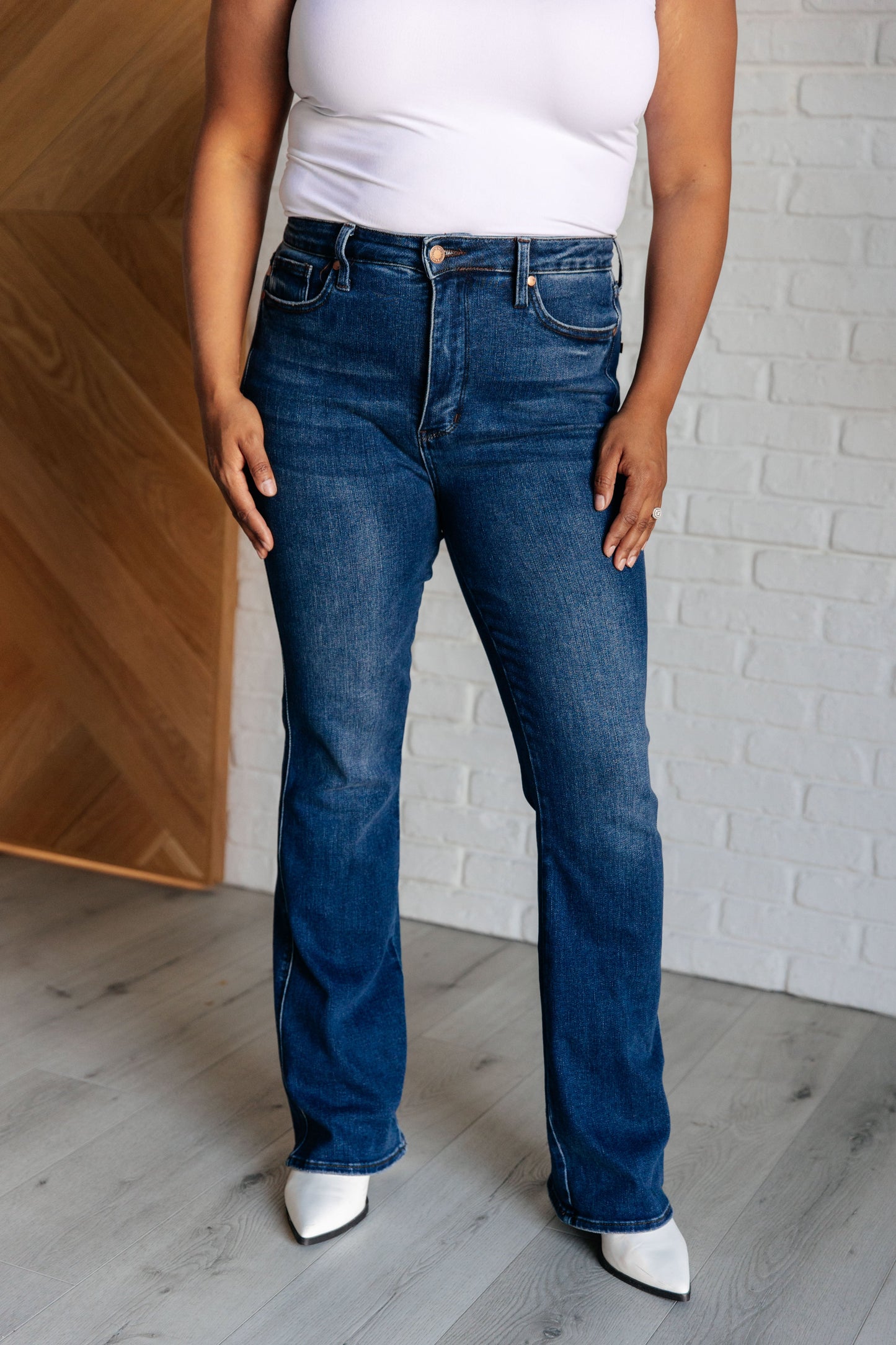 Santana High Rise Control Top Bootcut Jeans