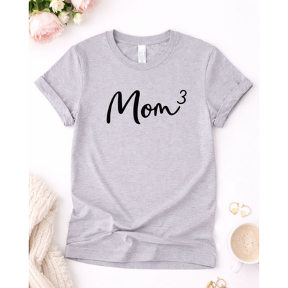 Mom Of 3 Graphic Tee