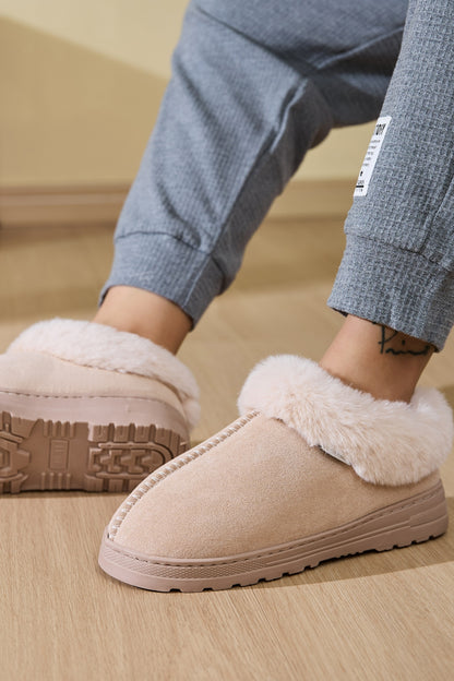 PREORDER: FLUFFY PLATFORM SLIPPERS