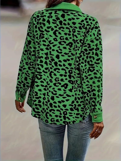 PREORDER - Leopard Girl Shacket