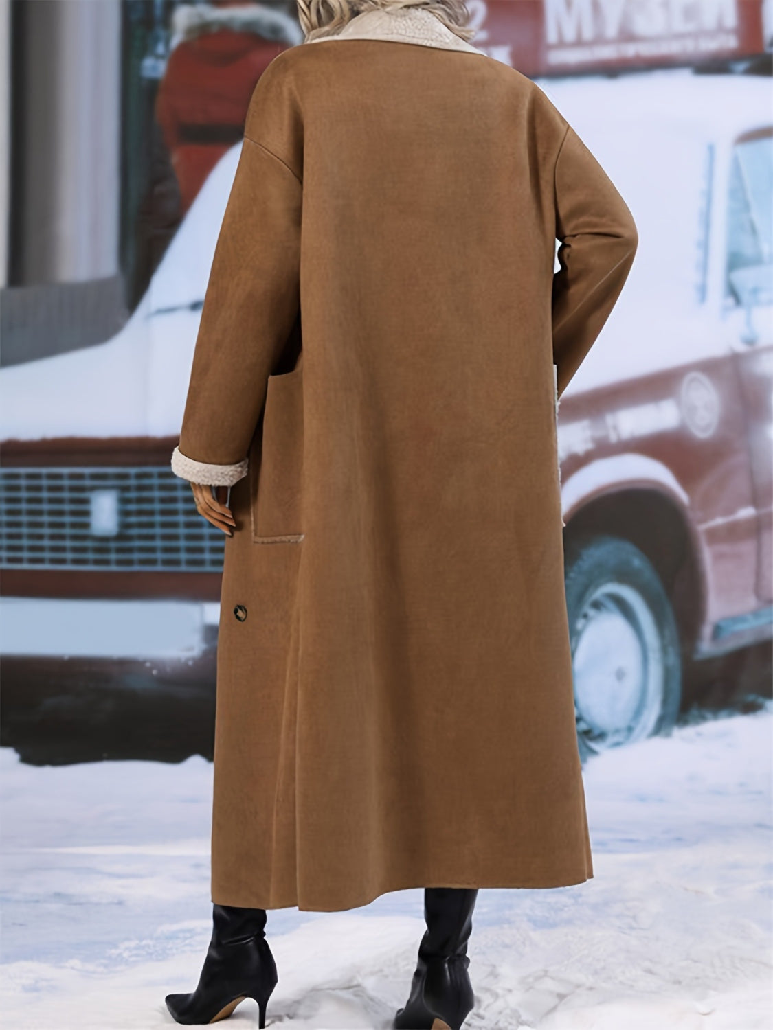 PREORDER: Cozy Chic Sherpa Coat