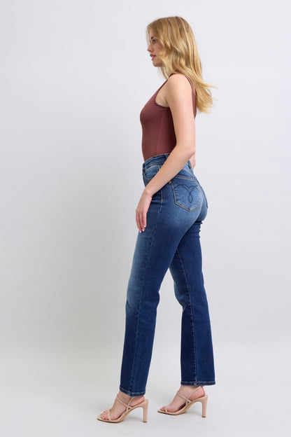 Everyday Ease Washed Straight Leg Jeans