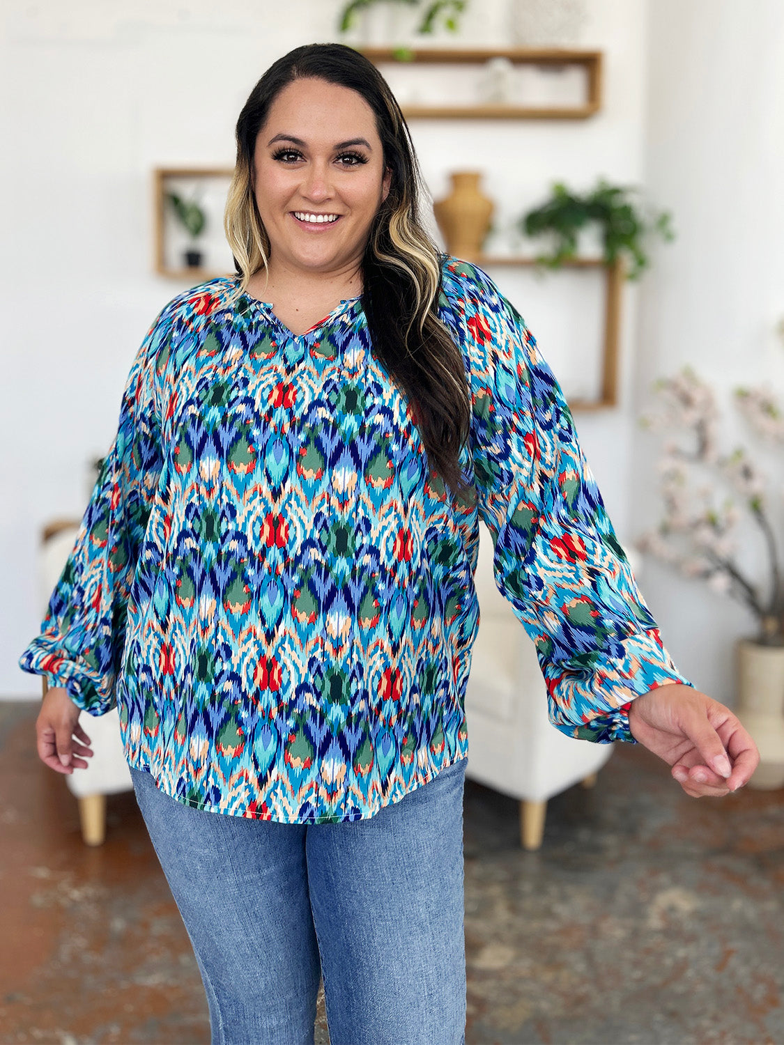 Whimsy Bloom Blouse