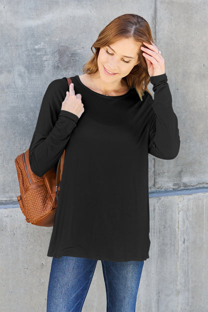 Laidback Luxe Long Sleeve T-Shirt