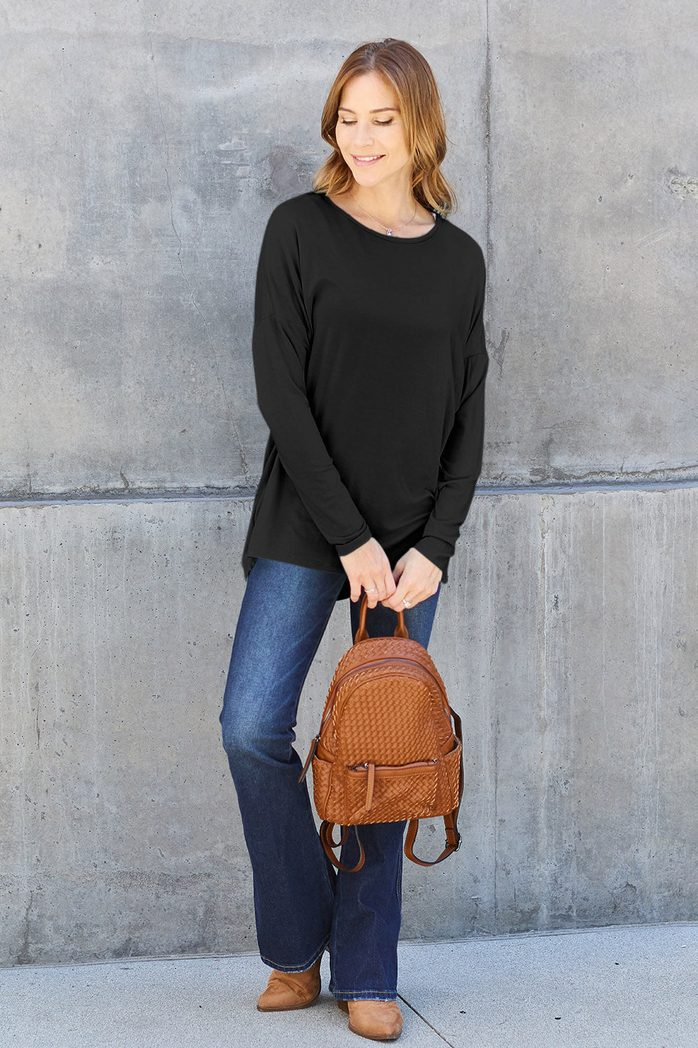 Laidback Luxe Long Sleeve T-Shirt