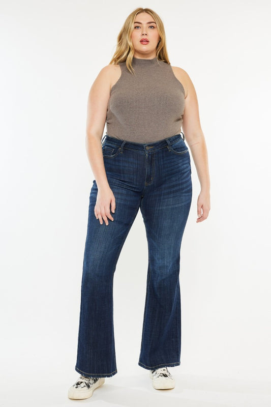 Lona Mid Rise Flare Jeans