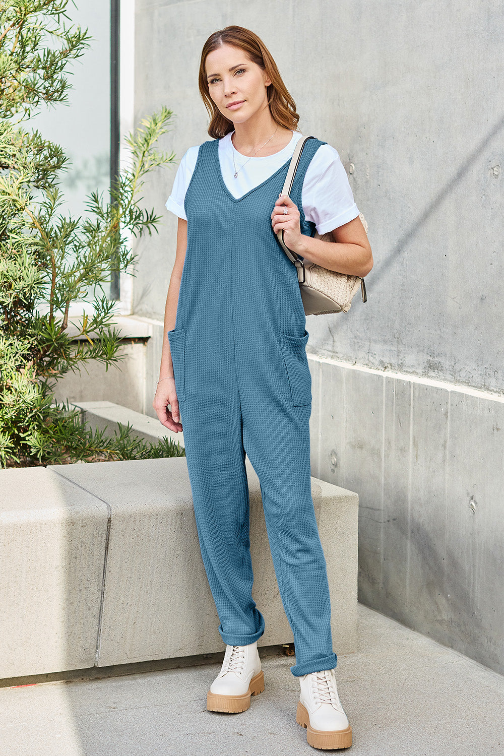 Take on the Challenge Straight Jumpsuit