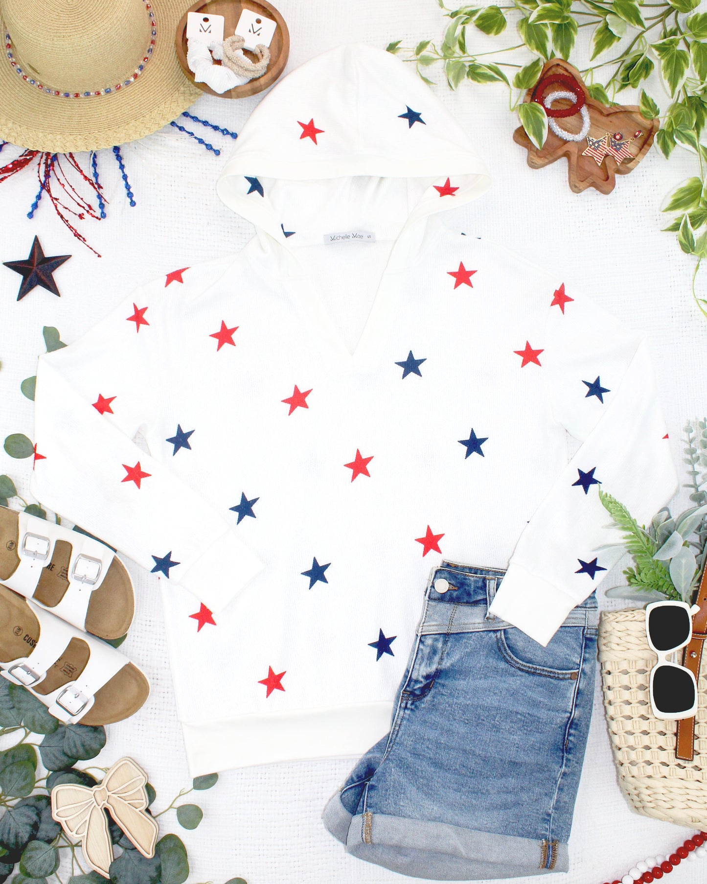 Michelle Mae American Stars Hoodie