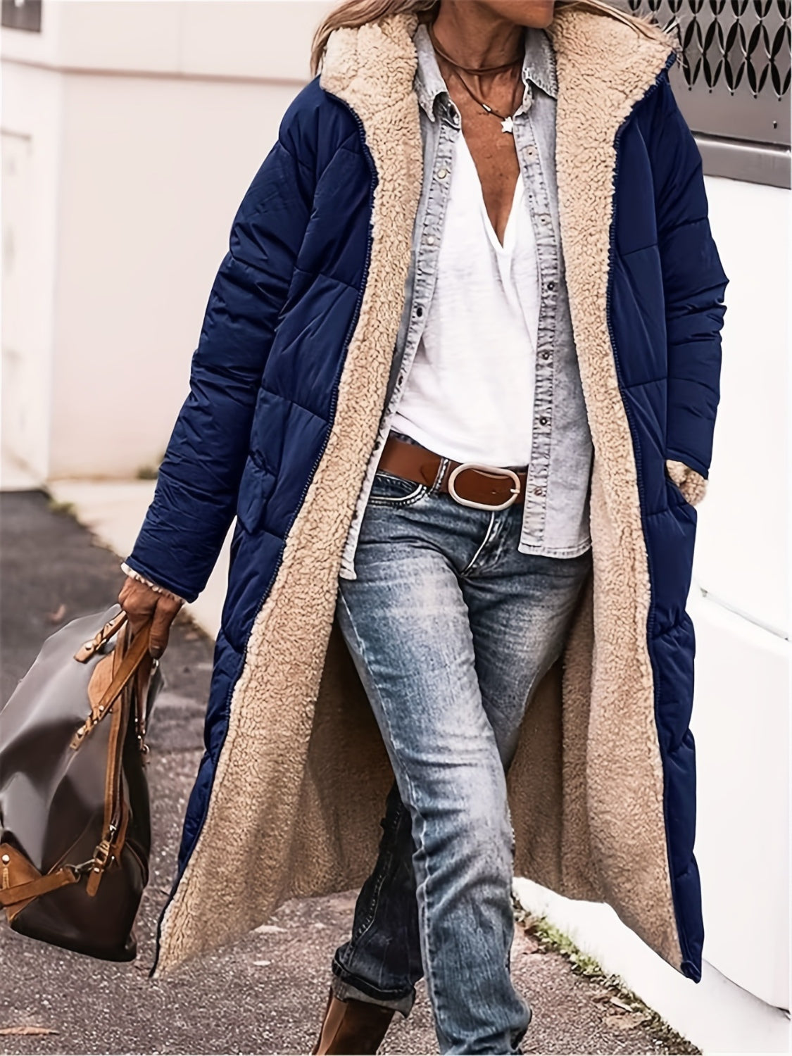 PREORDER: Snuggle Up Sherpa Coat