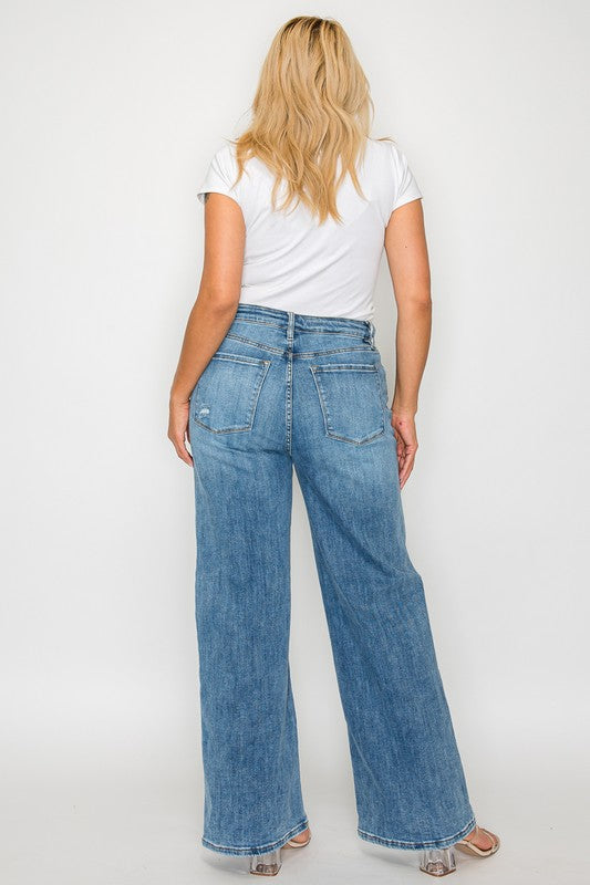 Wide Leg Wonder High Rise Jeans