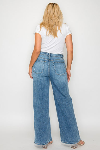 Wide Leg Wonder High Rise Jeans