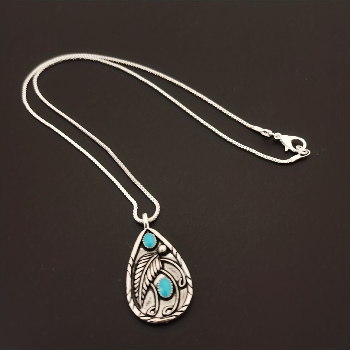 PREORDER: Azure Teardrop Necklace