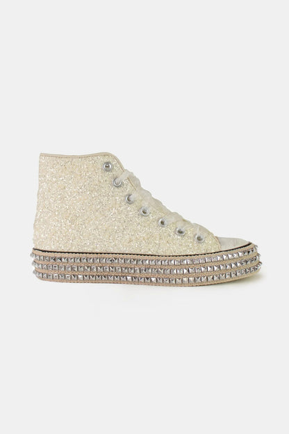 Sparkle Strut Platform Sneakers