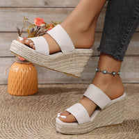 PREORDER - Do it with passion Open Toe Wedge Sandals