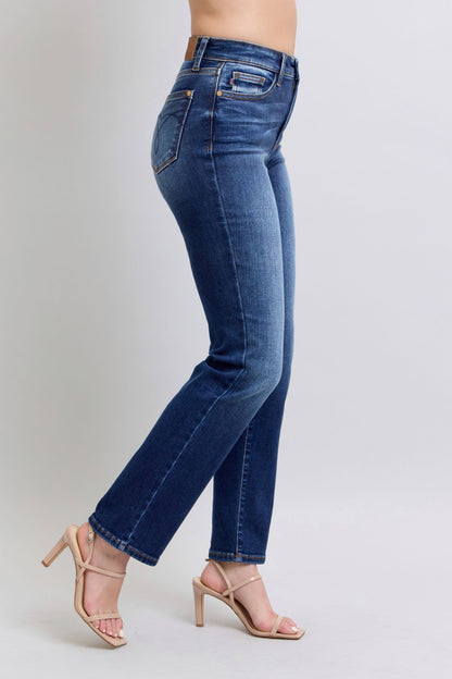 Everyday Ease Washed Straight Leg Jeans