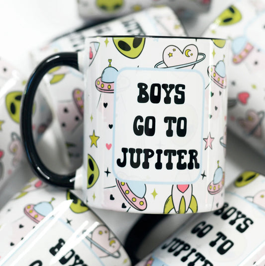 Boys Go to Jupiter Ceramic Mug