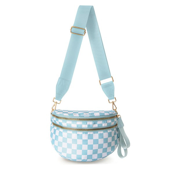 Checker Crossbody Sling Check Bag