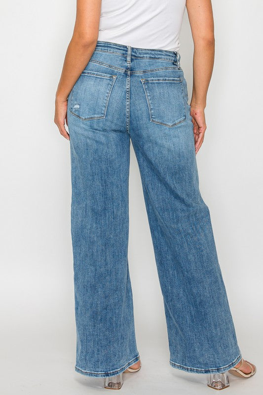 Wide Leg Wonder High Rise Jeans