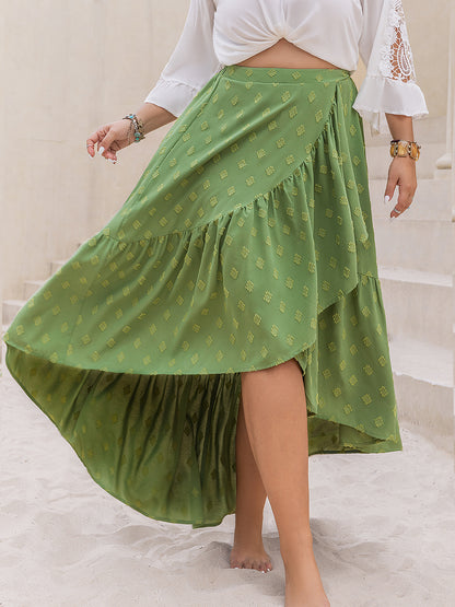 Whimsy Waves High-Low Skirt