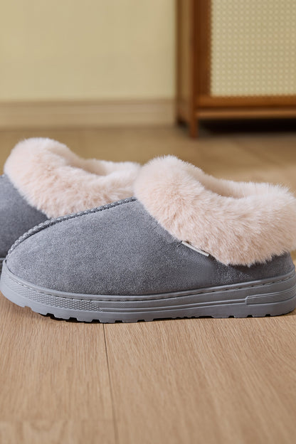 PREORDER: FLUFFY PLATFORM SLIPPERS